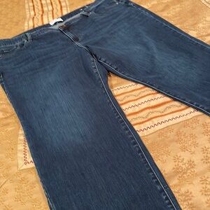 Lane Bryant jeans, dark blue, cotton blend, excellent condition, 24 short